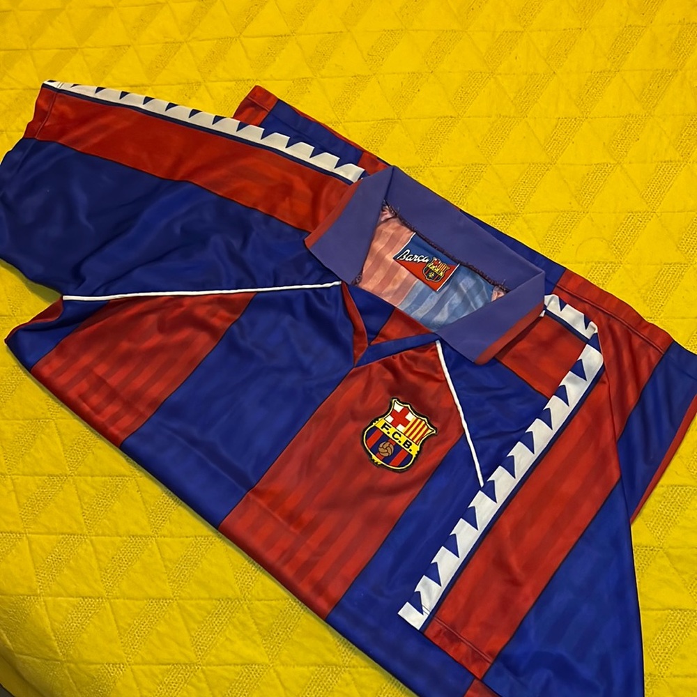 FC BARCELONA VINTAGE KOEMAN JERSEY ‘92/‘93